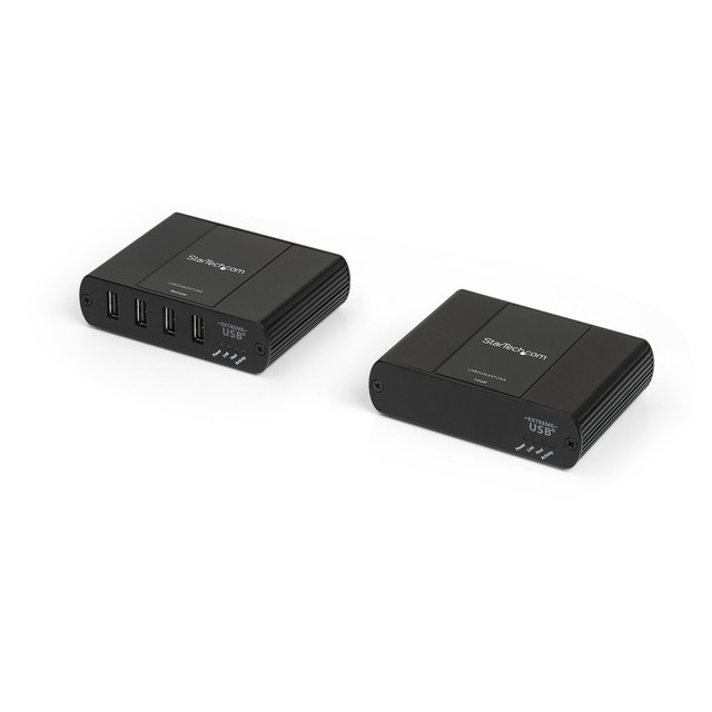 USB 2.0 HUB OVER IP Network Extender KIT; Connect 4 Devices @480MBPS via Gigabit USB2G4LEXT2NA