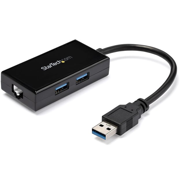 ADD Gigabit Ethernet Connectivity and TWO USB 3.0 Ports to YOUR Laptop or Tablet USB31000S2H