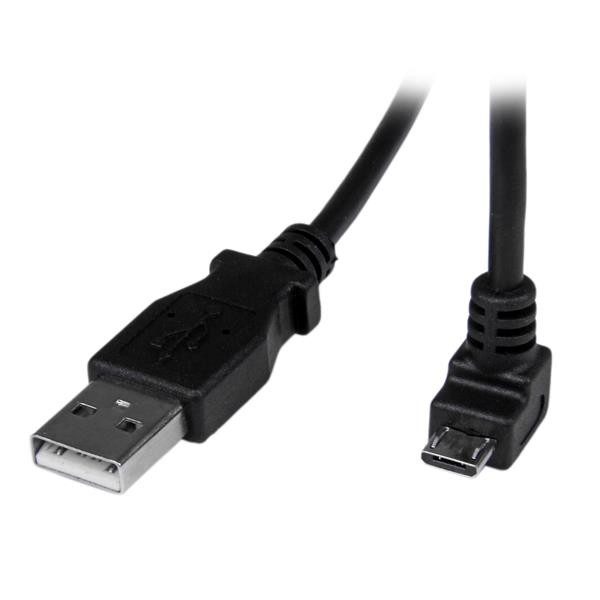 Charge or SYNC YOUR Micro USB Devices, WITH the Cable KEPT OUT of the WAY - 2M U USBAUB2MD