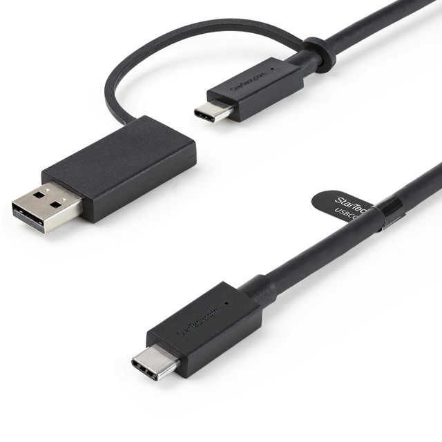 3.3FT USB C Cable WITH USB a Adapter Dongle - USB C to C Cable (10GBPS/100W PD 3 Usbccadp