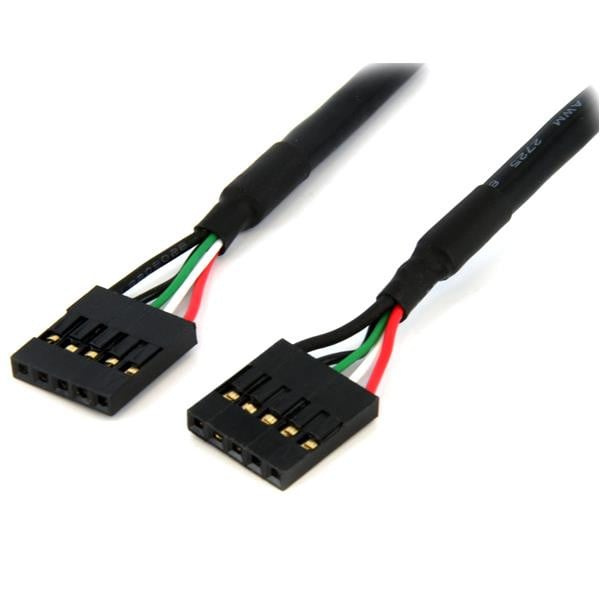 18IN USB IDC Motherboard Header Cable - THIS 18IN Internal USB IDC Cable Feature USBINT5PIN