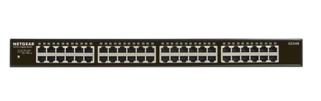 Switch - GS348 - Wired - Networking / Ports QTY: 52 - Gigabit Ethernet - AC 110- GS348-100NAS