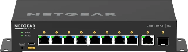 NETGEAR 8x1G PoE+ 110W 1x1G and 1xSFP Managed Switch