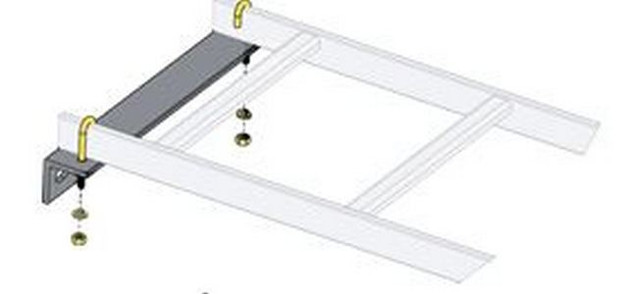 Ladder WALL Support BKT, 12IN W, 6 PC. CLH-WRS-6