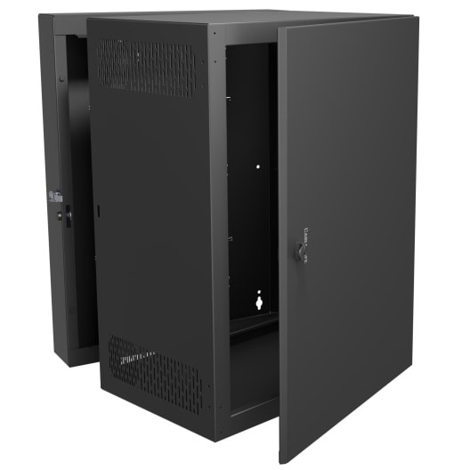 Middle Atlantic Products CWR-18-22SD rack cabinet 18U Wall mounted rack Black