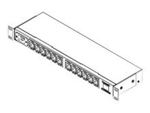 Server Technology C-12H0A111 Metered PDU Horizontal Mount 1U
