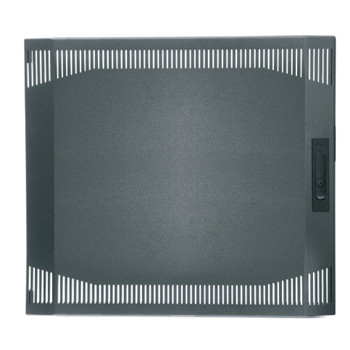 Solid Front DOOR - GRAY - Vented Front Doors WITH Perforated Panels for Passive DT-VFD-10