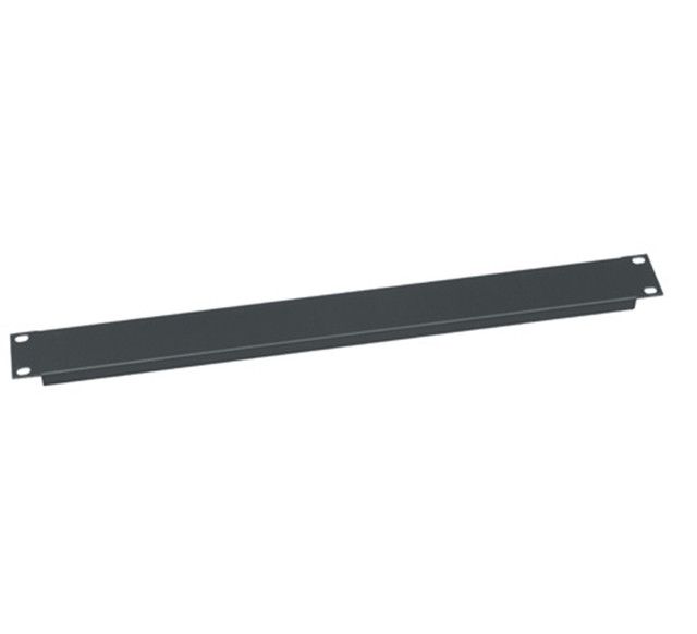 1RU Blank Panel, Sturdy Steel Construction; 1RU Flanged Blank Panel, Economical EB1