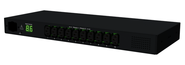 Server Technology C1S10SA-2PBA2B4 Smart Primary PRO1 PIPS PDU 1U (10) HDOT Outlets