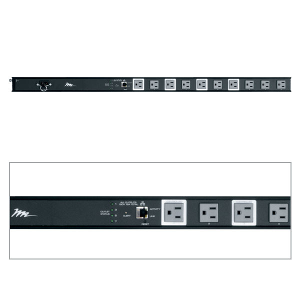 Legrand-Middle Atlantic PWR DIST 15A10 Outip CTRL VPS RLNK-1015V