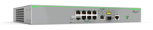 Allied Telesis AT-FS980M/9-10 network switch Managed L3 Fast Ethernet (10/100) Gray