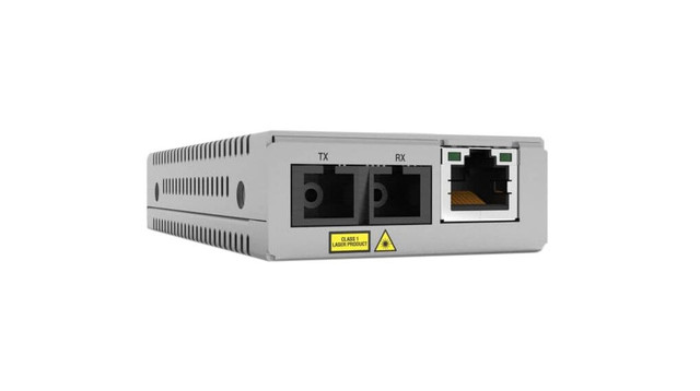 TAA (Federal), 10/100/1000T to 1000LX/SC (20KM) Single-MODE MINI Media & RATE CO at-MMC2000LX/SC-960