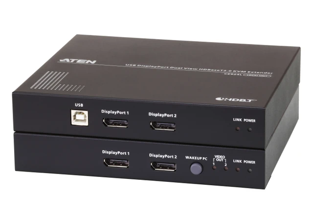 USB DP DUAL Display Hdbaset 2.0 KVM Extender CE924