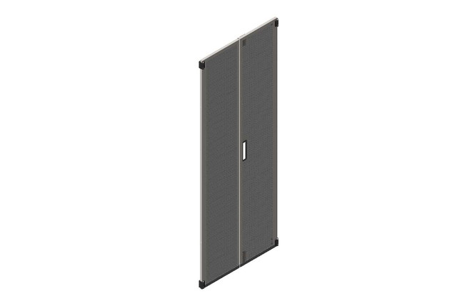 Double Perforated Metal REAR DOOR for Zetaframe\\U00AECABINET; for 52U X 31.5\\W 39861-732