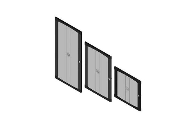 Front DOOR Assembly for CUBE-IT\\U00AEWALL-Mount Cabinet; 48\\H X 24\\W (1220 MM 40960-748