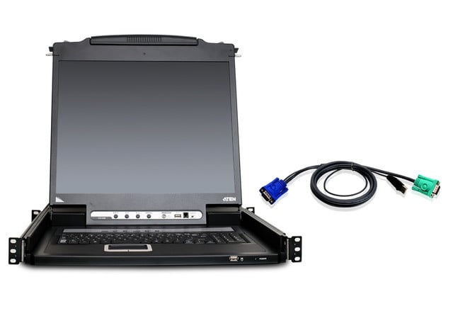 16-PORT 17 LCD KVM Console KIT CL5716MUKIT