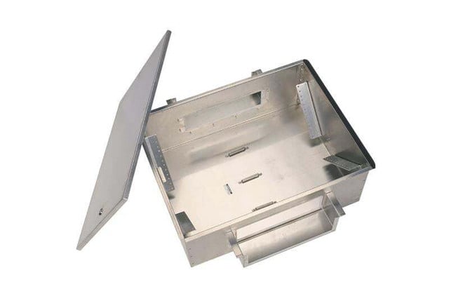 Raised Floor Enclosure for Fiber; 4U Fiber Enclosure for 9\\ (230MM) Floor A0822-RF-F