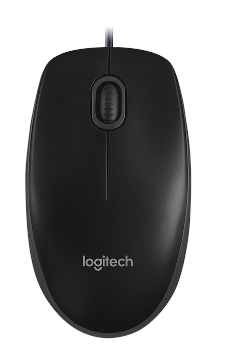 B100 Optical USB Mouse - Black 910-001439