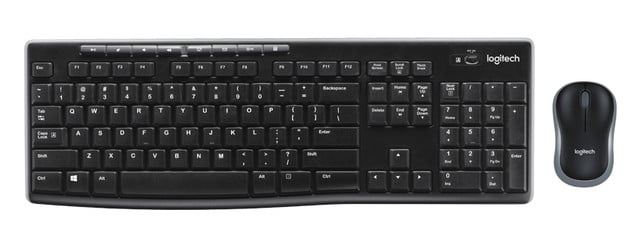 Logitech Wireless Combo MK270 - Black 920-004536