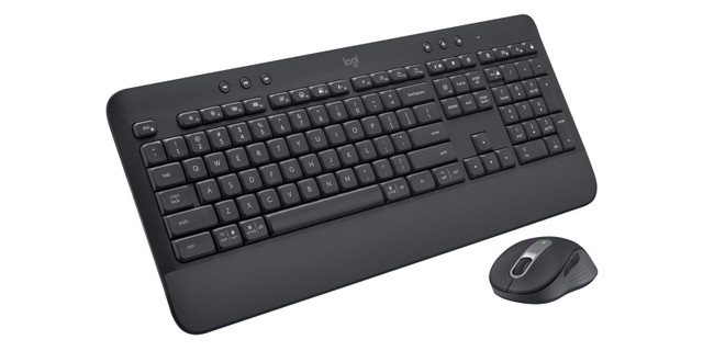 Signature MK650 Combo for Business - Graphite - Brown BOX 920-010909