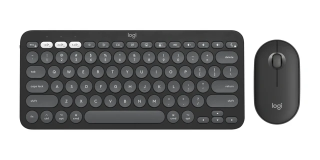 Pebble 2 Combo for MAC - Tonal Graphite 920-012200