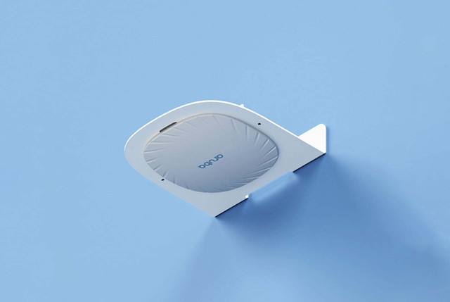 Right-Angle WI-FI Access Point WALL Bracket for HPE Aruba AP-515 1006-ARAP515