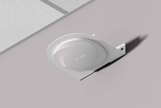 Right-Angle WI-FI Access Point WALL Bracket for HPE Aruba AP-655 1006-ARAP655
