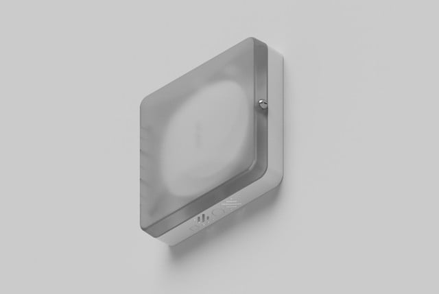 13IN (330 MM) HI-BAR Plastic WI-FI Access Point LOCK BOX WITH Translucent DOOR 1015-1313-C