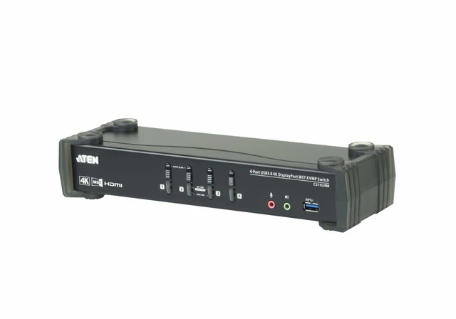 4-PORT USB3.0 4K Displayport KVMP CS1924M