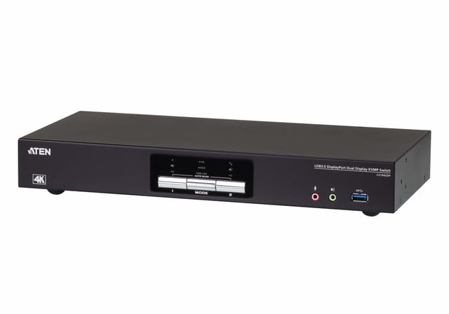 2-PORT USB 3.0 4K DUAL Display Displayport KVMP Switch CS1942DP