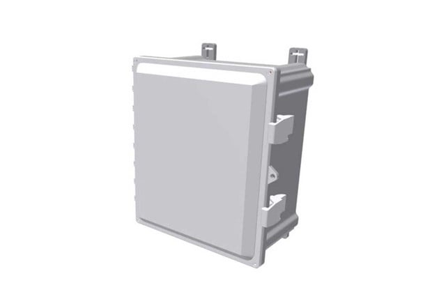 14IN (355 MM) NEMA 4X Plastic WI-FI Access Point Enclosure WITH Hinged Opaque DO 1026-14126-00