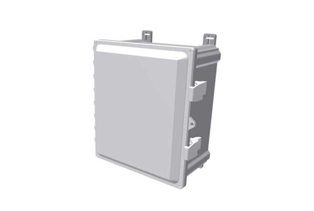 18IN (457 MM) NEMA 4X Plastic WI-FI Access Point Enclosure WITH Hinged Opaque DO 1026-181610-00