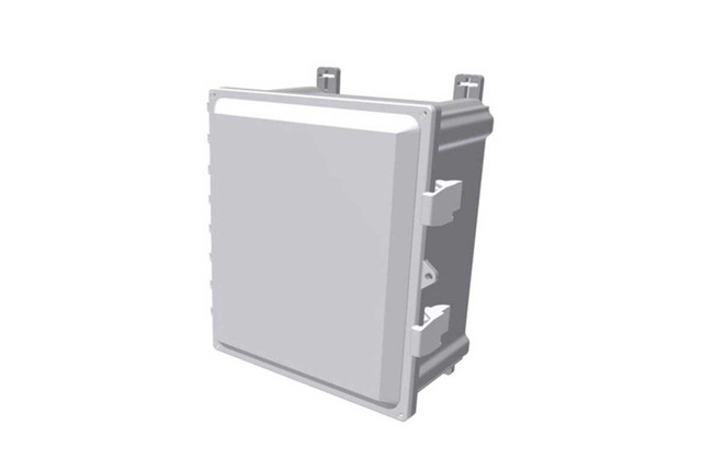 24IN (609 MM) NEMA 4X Plastic WI-FI Access Point Enclosure WITH Hinged Opaque DO 1026-242410-00