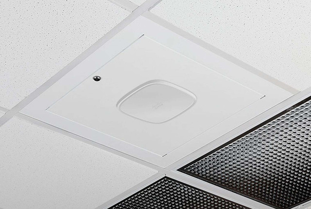 Locking Suspended Ceiling TILE Access Point Enclosure, 3INH X 18.5INW X 18.5IND 1047-COAP9120-T