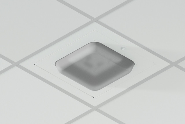 Locking Suspended Ceiling TILE Access Point Enclosure, 3INH X 18.5INW X 18.5IND 1047-Ltdome