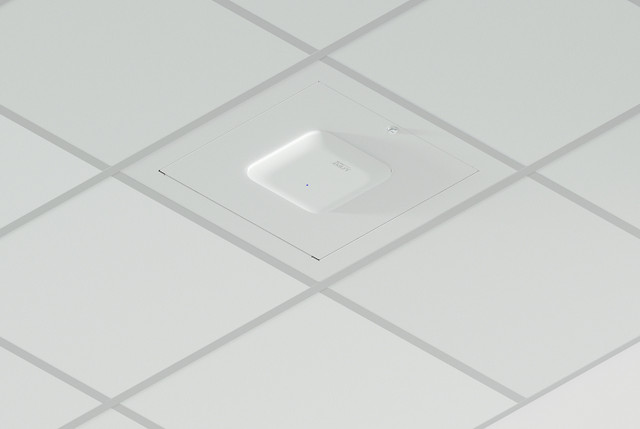 Locking Suspended Ceiling TILE Access Point Enclosure, 3INH X 18.5INW X 18.5IND 1047-MIST43