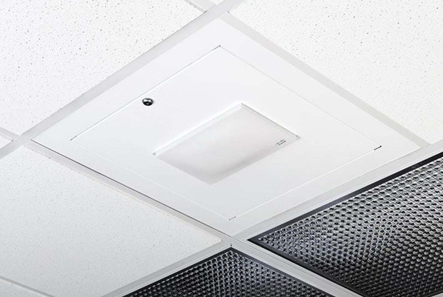 Locking Suspended Ceiling TILE Access Point Enclosure, 3INH X 18.5INW X 18.5IND 1047-MR56