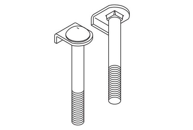Clip J-Bolt 1/2-14 10620-004