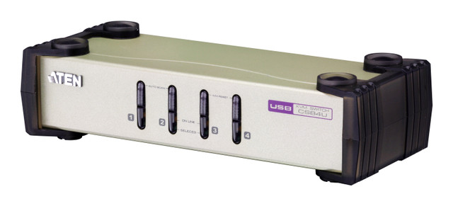 4-PORT PS/2-USB KVM Switch CS84U