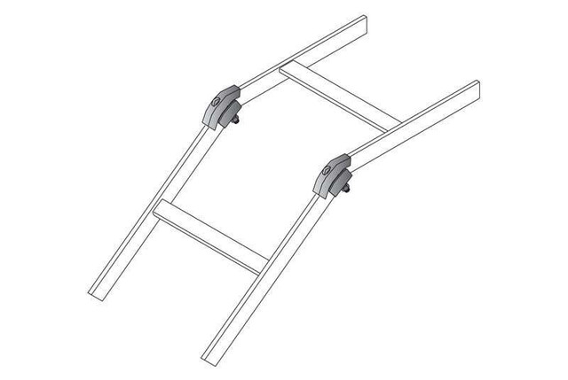 45 Degree Runway-Splice KIT; 0.38INW X 1.5INH; GOLD 11313-001