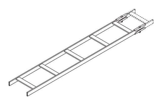 Quick SHIP Cable Runway KIT; 9\\\\W X 1.5\\\\H X 9FTL; GRAY; Cable Capacity - 71 12170-109