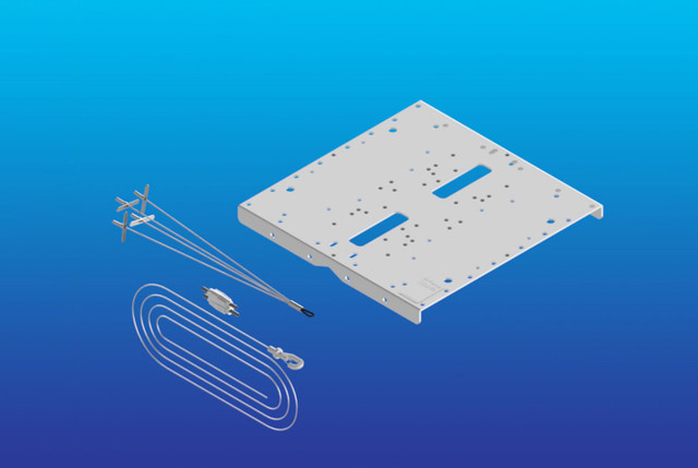M-Frame Universal WI-FI Access Point Mount, Internal or Dipole Omnidirectional D 1312-00-QCH