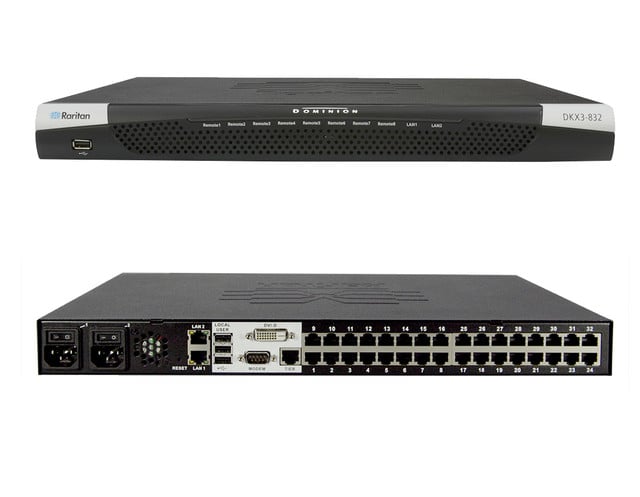Raritan DKX3-816 16port 8 remote & 1 local user