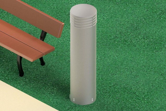 Custom 11.5IN (292 MM) Diameter Netpoint Plastic WI-FI Bollard for Outdoor Wirel 3032-LH-Ltgnt-XX