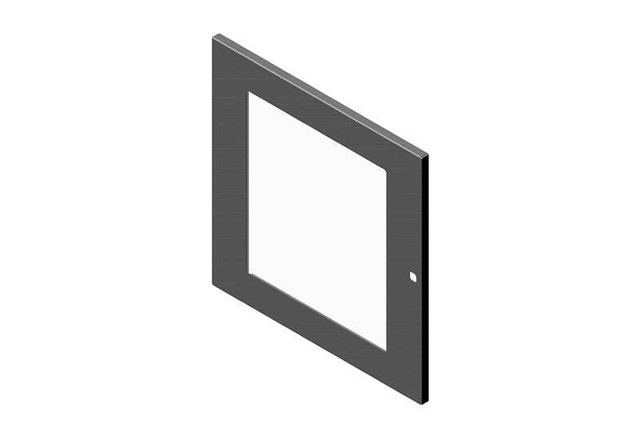 Single Tempered Glass DOOR for RMR WALL-Mount Enclosure; 26 RMU; 48.6\\ (1234 MM 37060-C18