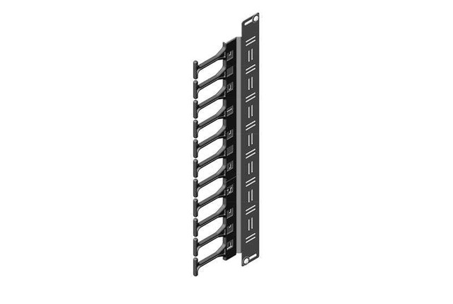 RMR WALL-Mount Enclosure Short Finger Cable Manager; 32.3\\ (820 MM) H X 0.51\\ 37086-G10