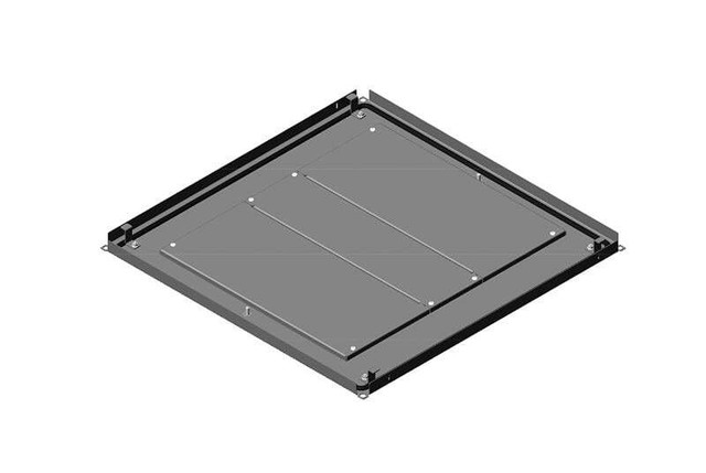 Bottom Panel Assembly WITH Removable Gland Plates for RMR Modular Enclosure, 23. 37790-G05