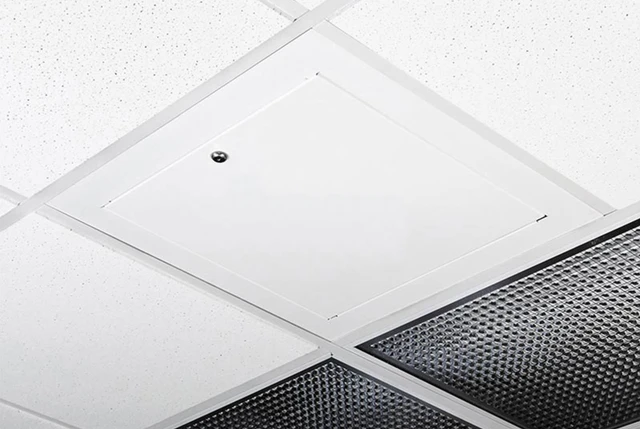 Retrofit DOOR for Model 1047 Ceiling Enclosure, Temporary Blank DOOR 38-47-Blank