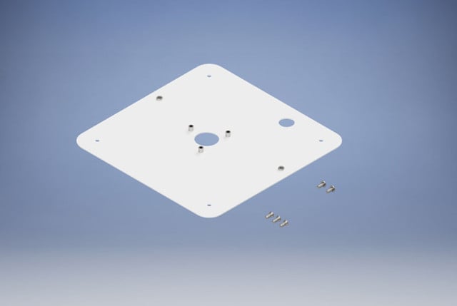 Metal Backplate for Hanging Model 1015 on Y-Toggles or Hanging Conduit 39-1015-Plate