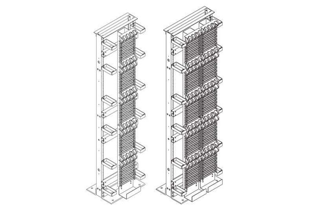 23" 110D Block Mounting Panels 11453-730